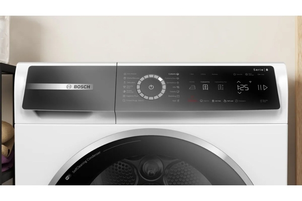 Máy Sấy Bơm Nhiệt Bosch Serie 8 9 Kg WQB245B0SG Xuất xứ Ba Lan