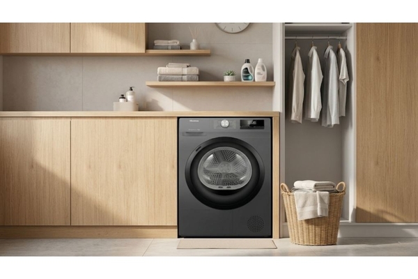 Máy sấy bơm nhiệt Hisense 8 kg DH80N1T
