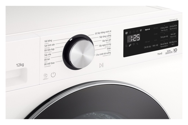 Máy Sấy Bơm Nhiệt LG Inverter 12 Kg RX12VHP5WB Mới 2026
