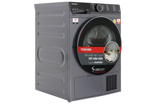 Máy sấy bơm nhiệt Toshiba 10 kg TD-BK110GHV(MK) - ảnh 3