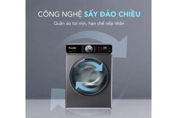 Máy sấy thông hơi Funiki 10 kg HD V6100AG
