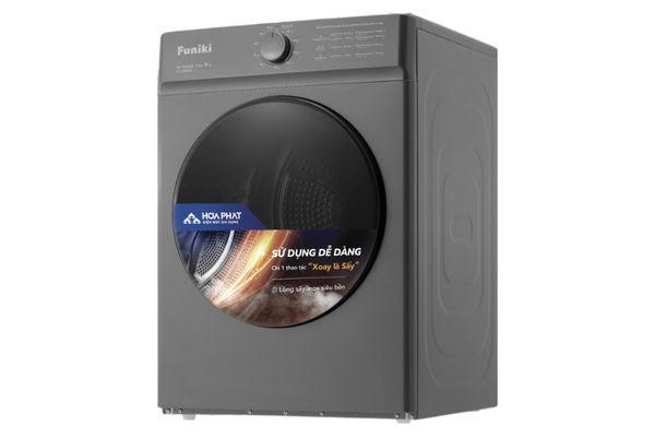 Máy sấy thông hơi Funiki 8 kg HD V680AG