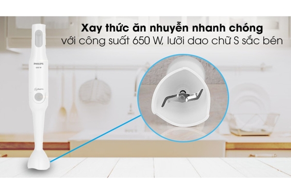 Máy xay cầm tay Philips ProMix 650W HR2531/00