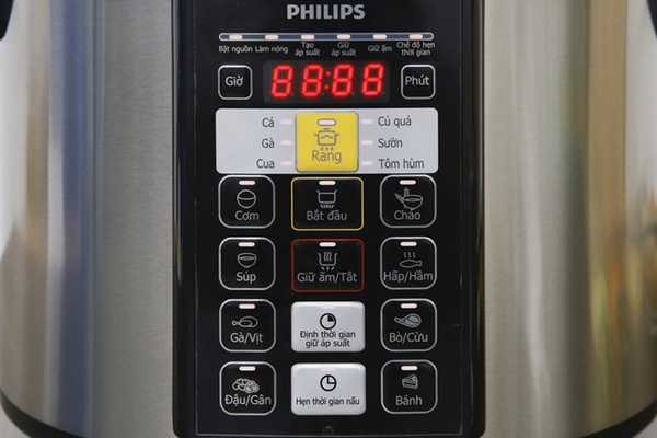 Nồi áp suất điện đa năng Philips 14 chương trình nấu 5 lít HD2136/66