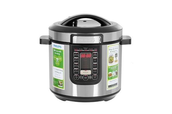 Nồi áp suất điện đa năng Philips 16 chương trình nấu 6 lít HD2237/66