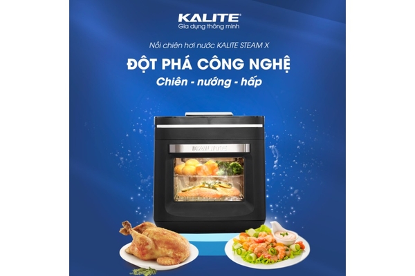 Nồi Chiên Hơi Nước Kalite Steam X 15L