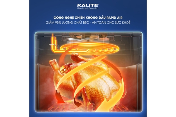 Nồi Chiên Không Dầu Kalite KL-1200 12L