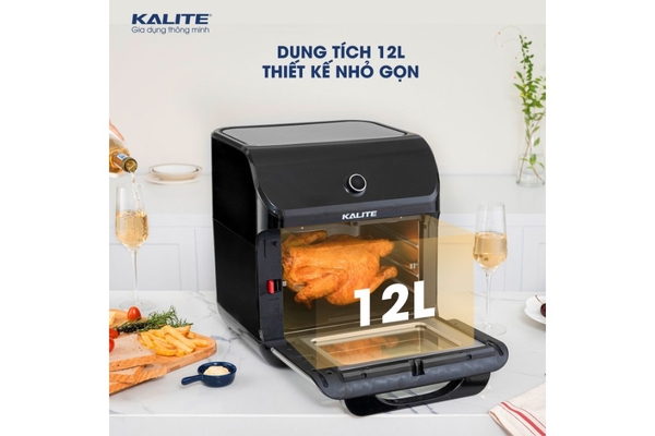 Nồi Chiên Không Dầu Kalite KL-1200 12L