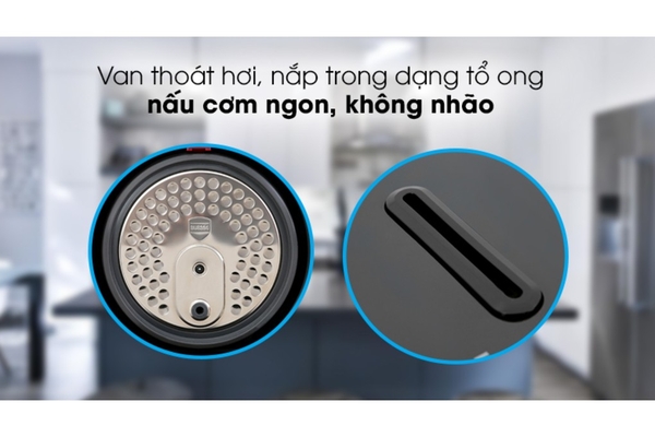 Nồi Cơm Điện Cao Tần Sharp KS-IH191V-BK 1.8L Màu Đen