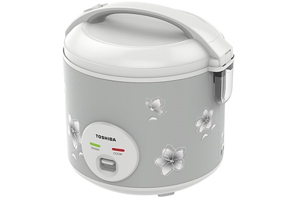 Nồi cơm điện cơ Toshiba nắp gài 1.8 lít RC-18JFM(H)VN Màu Xám