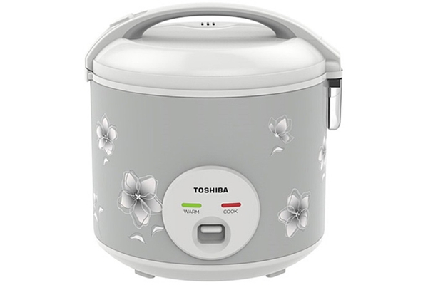 Nồi cơm điện cơ Toshiba nắp gài 1.8 lít RC-18JFM(H)VN Màu Xám