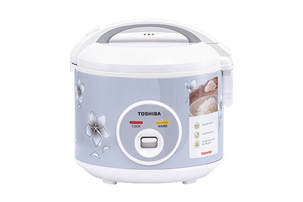 Nồi cơm điện cơ Toshiba nắp gài 1.8 lít RC-18JFM(H)VN Màu Xám