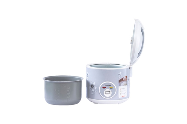 Nồi cơm điện cơ Toshiba nắp gài 1.8 lít RC-18JFM(H)VN Màu Xám