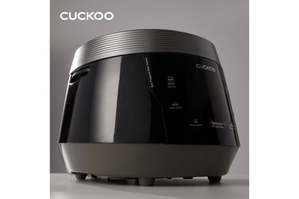 Nồi cơm điện tử áp suất Cuckoo Lòng nồi kim cương X-Wall Black 1.8 lít CRP-PWV1008F, Màu Đen Bạc