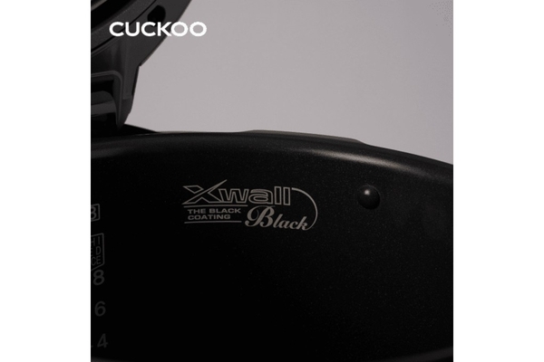 Nồi cơm điện tử áp suất Cuckoo Lòng nồi kim cương X-Wall Black 1.8 lít CRP-PWV1008F, Màu Đen Bạc