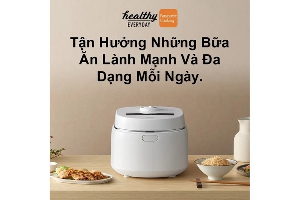 Nồi cơm điện tử Panasonic SR-DK184WRA 1.8 lít
