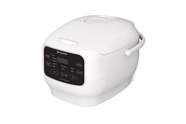 Nồi Cơm Điện Tử Sharp KS-COM183MV-WH 1.8L Màu Trắng