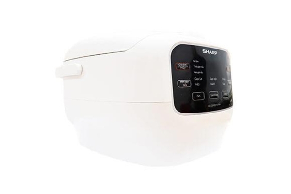 Nồi Cơm Điện Tử Sharp KS-COM183MV-WH 1.8L Màu Trắng