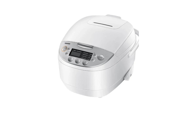 Nồi cơm điện tử Toshiba 11 chế độ nấu 1.8 lít RC-18DH2PV(W) Màu Trắng