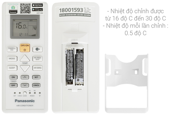 Điều hòa Panasonic 2 chiều Inverter 18000 BTU CU/CS-YZ18AKH-8 - ảnh 6
