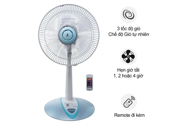 Quạt cây Panasonic gió tự nhiên 1/f yuragi điều khiển từ xa 30cm F-307KH