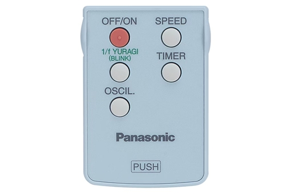 Quạt cây Panasonic gió tự nhiên 1/f yuragi điều khiển từ xa 30cm F-308NH