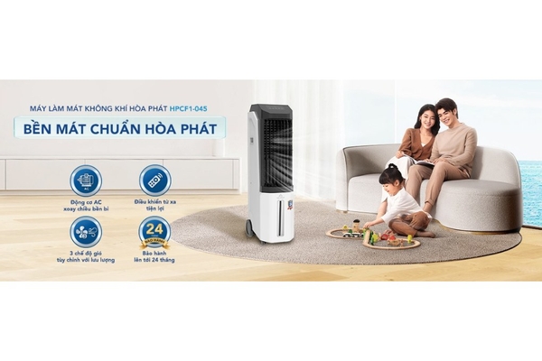 Quạt điều hòa Hòa Phát 25 lít HPCF1-045