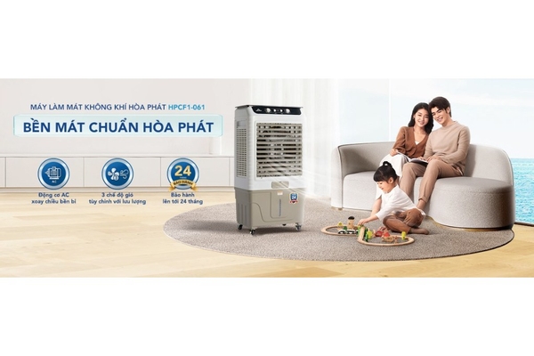 Quạt điều hòa Hòa Phát 55 lít HPCF1-061