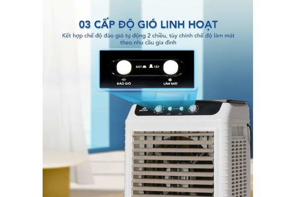 Quạt điều hòa Hòa Phát 55 lít HPCF1-061