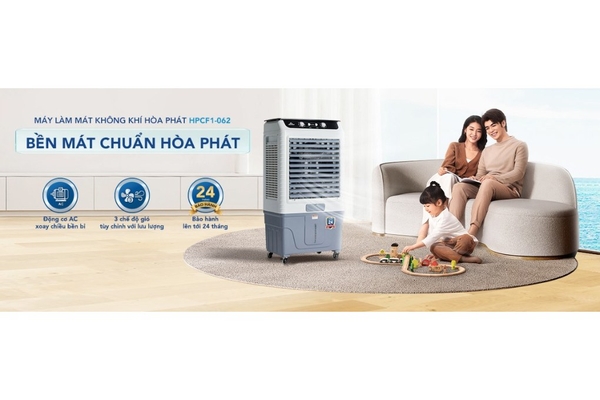 Quạt điều hòa Hòa Phát 55 lít HPCF1-062