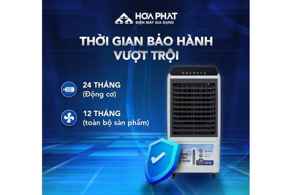 Quạt điều hòa Hòa Phát tạo ion âm 40 lít HPCF1-034I