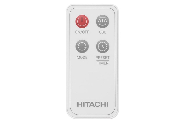 Quạt đứng Hitachi 5 cánh điều khiển từ xa 40cm LF-A6RCWM – Màu Trắng