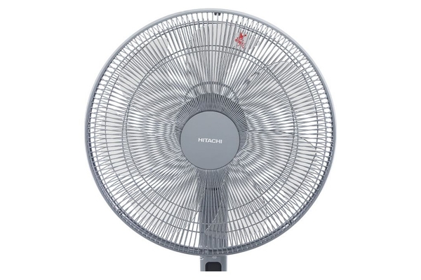 Quạt đứng Hitachi 7 cánh động cơ DC điều khiển từ xa 40cm LF-D6RCGM – Màu Xám