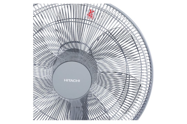 Quạt đứng Hitachi 7 cánh động cơ DC điều khiển từ xa 40cm LF-D6RCGM – Màu Xám