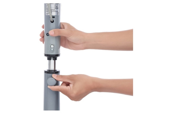 Quạt đứng Hitachi 7 cánh động cơ DC điều khiển từ xa 40cm LF-D6RCGM – Màu Xám