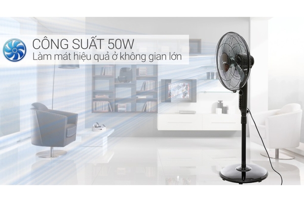 Quạt đứng Midea 5 cánh 40cm FS40-15Q