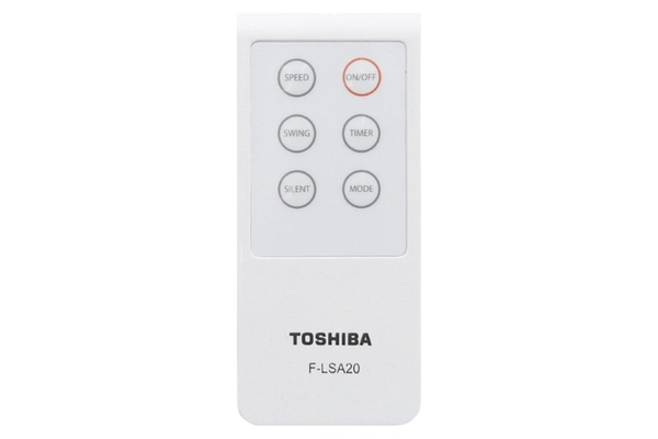 Quạt đứng Toshiba 5 cánh điều khiển từ xa 40cm F-LSA20(H)VN – Màu Xám