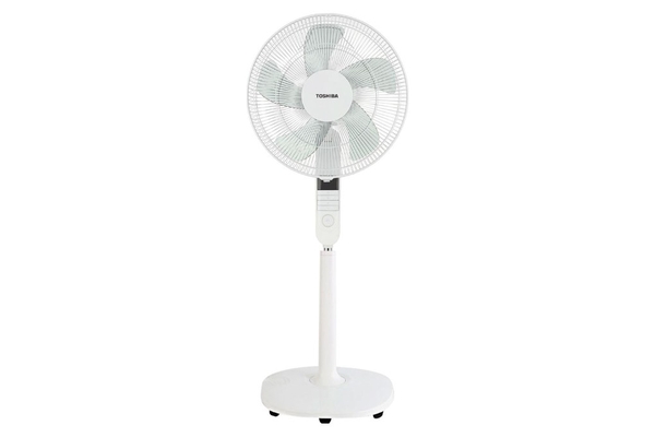 Quạt đứng Toshiba 5 cánh điều khiển từ xa 40cm F-LSA20(W)VN – Màu Trắng