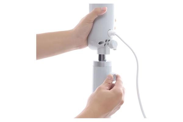 Quạt đứng Toshiba 5 cánh điều khiển từ xa 40cm F-LSA20(W)VN – Màu Trắng