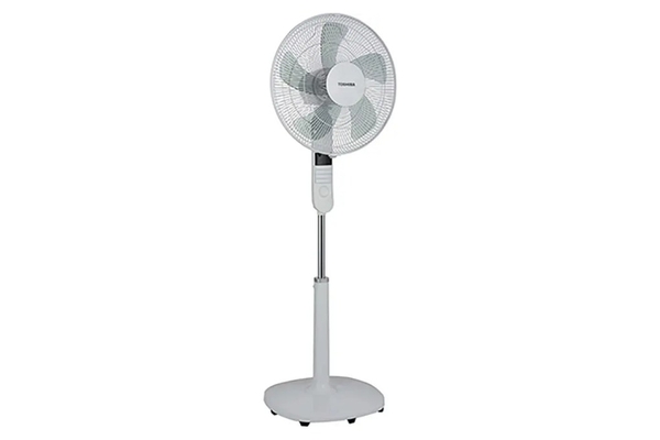 Quạt đứng Toshiba 5 cánh điều khiển từ xa 40cm F-LSA20(W)VN – Màu Trắng