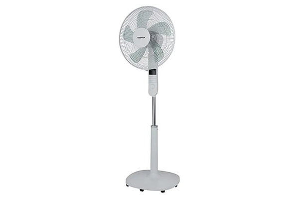 Quạt đứng Toshiba 5 cánh điều khiển từ xa 40cm F-LSA20(W)VN – Màu Trắng