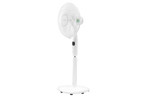 Quạt đứng Toshiba 9 cánh động cơ DC điều khiển từ xa 40cm F-LSD10(W)VN – Màu Trắng