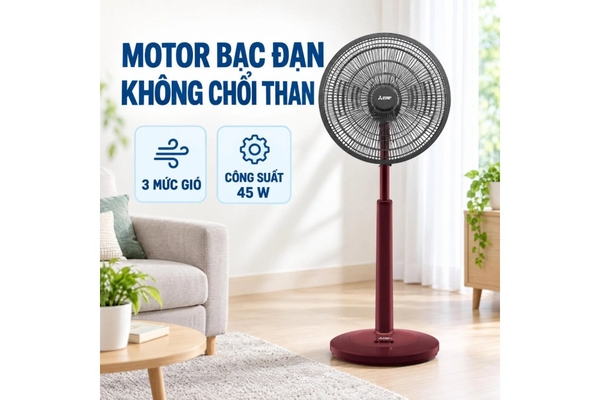 Quạt lửng Mitsubishi 3 cánh 40cm R16A-GC Hàng Thái Lan
