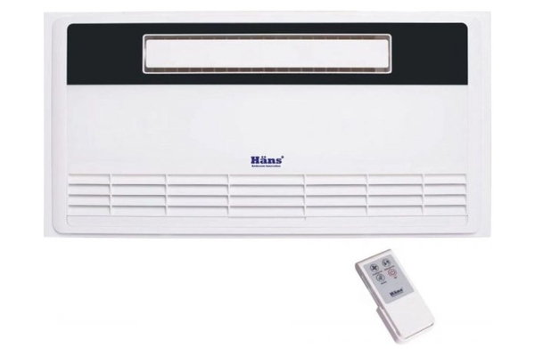 Quạt mát âm trần Hans tích hợp thông gió điều khiển từ xa 123W H20R