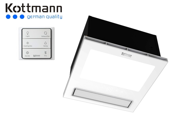 Quạt sưởi âm trần đa năng 5 trong 1 Kottmann 2252W K6