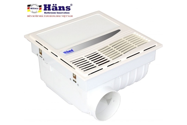 Quạt sưởi âm trần Hans kèm thông gió điều khiển từ xa 2030W HAR