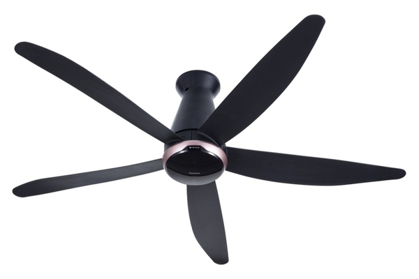 Quạt trần Panasonic 5 cánh động cơ DC điều khiển từ xa 150cm F-60FEN Nhập khẩu Malaysia