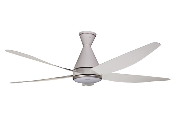 Quạt trần Panasonic 5 cánh động cơ DC có đèn LED điều khiển từ xa 150cm F-60GFN