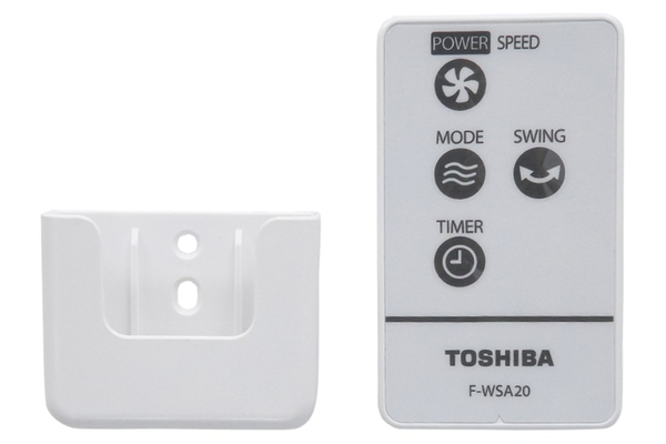 Quạt treo tường Toshiba 3 cánh điều khiển từ xa 40cm F-WSA20(H)VN