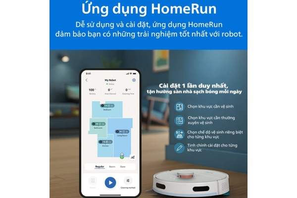 Robot Hút Bụi Lau Nhà Philips XU2100/25